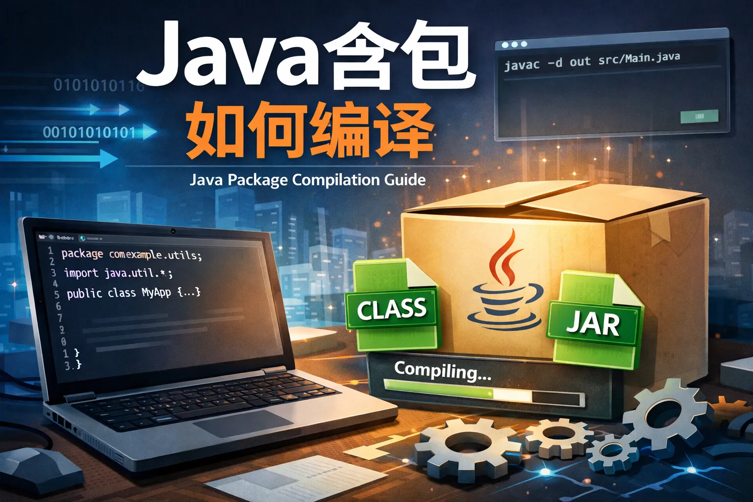 java含包如何编译