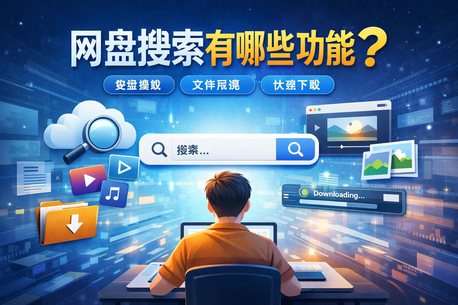 网盘搜索有哪些功能