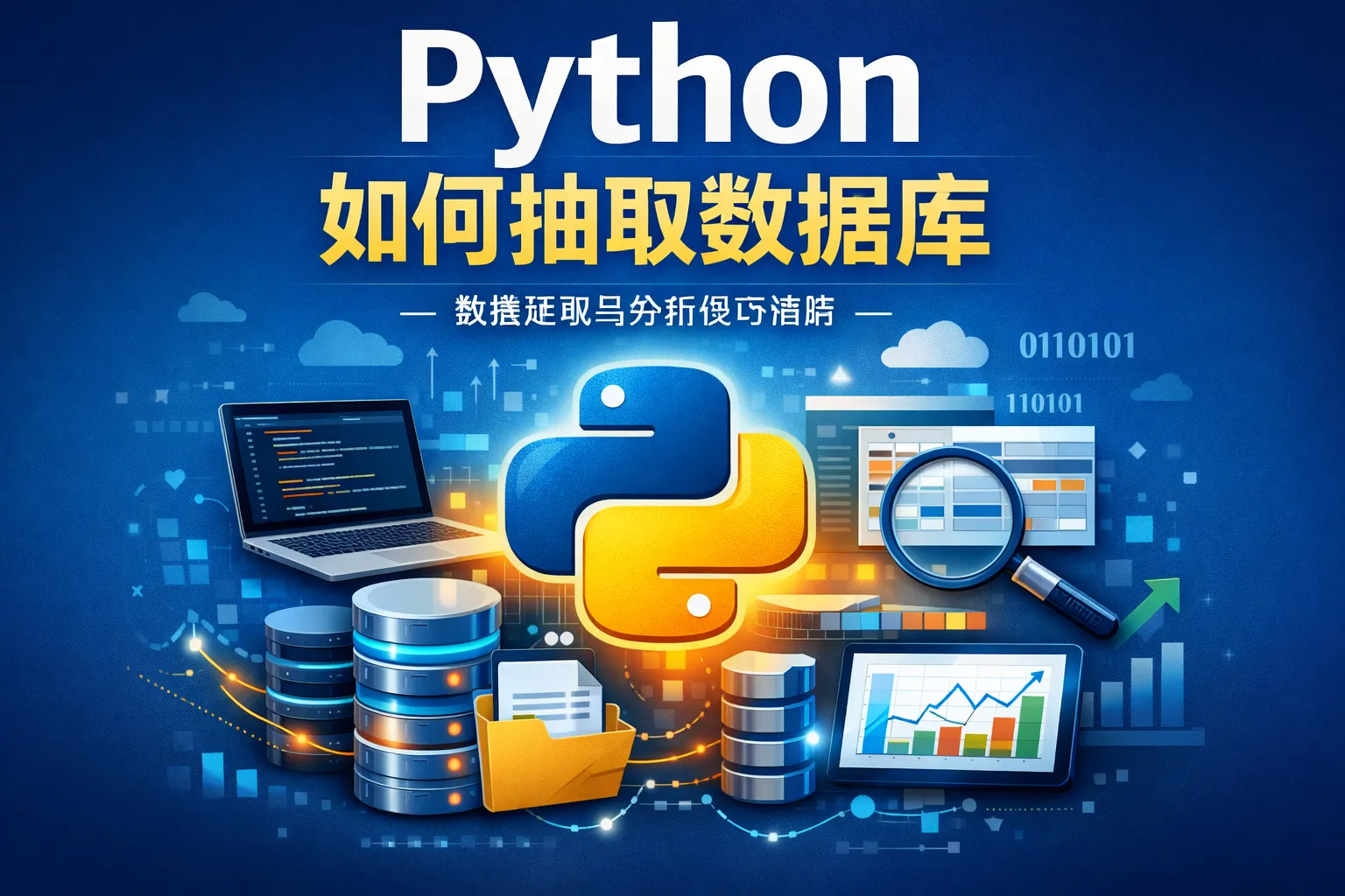 python如何抽取数据库