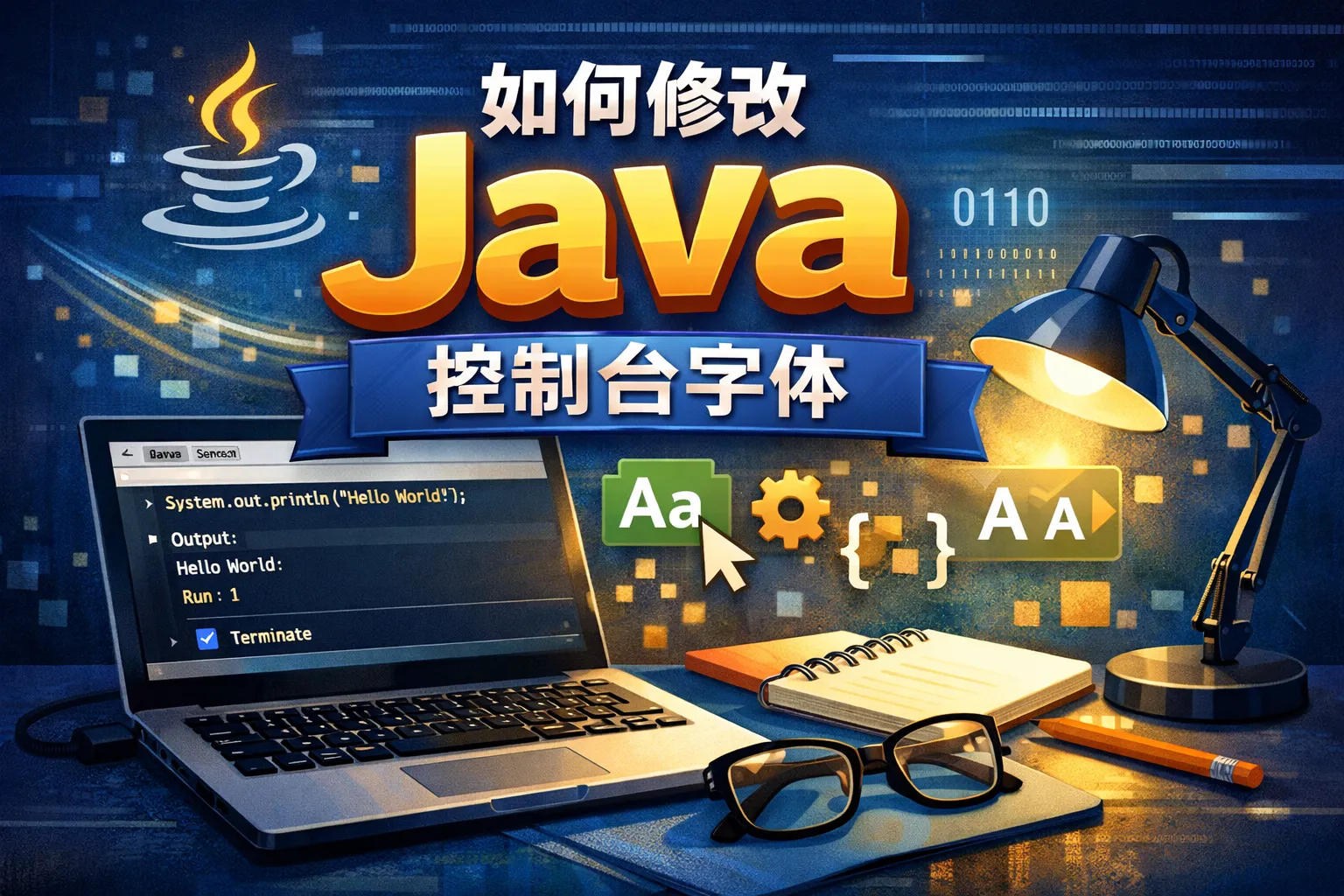 如何修改java控制台字体