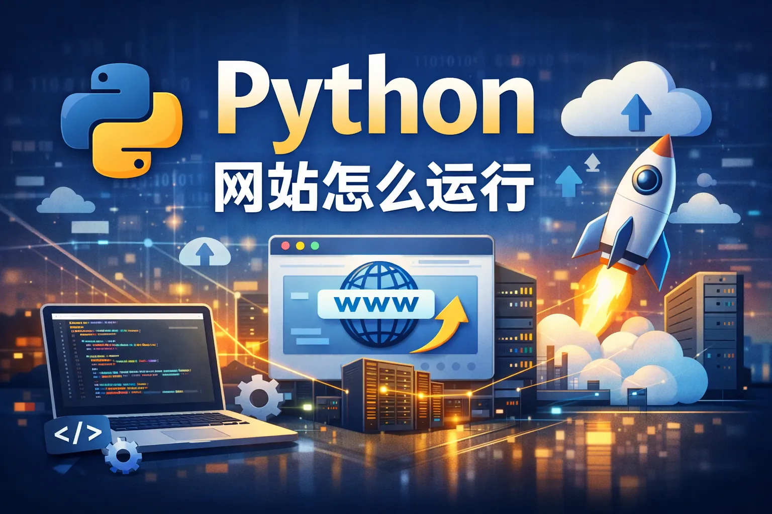 python 网站怎么运行