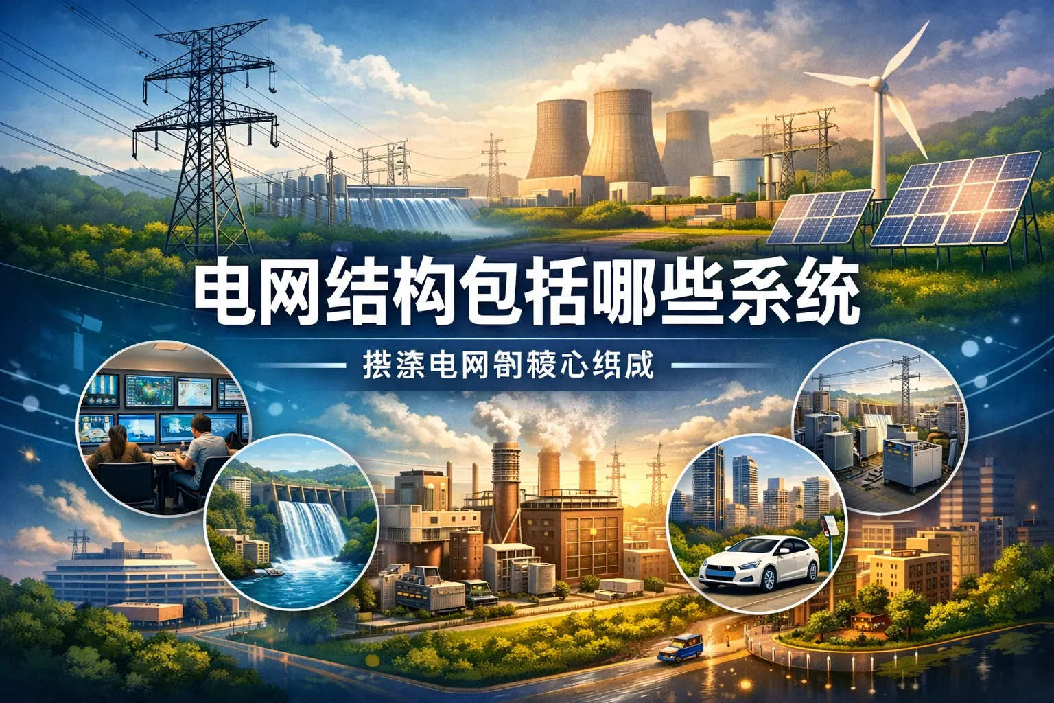 电网结构包括哪些系统