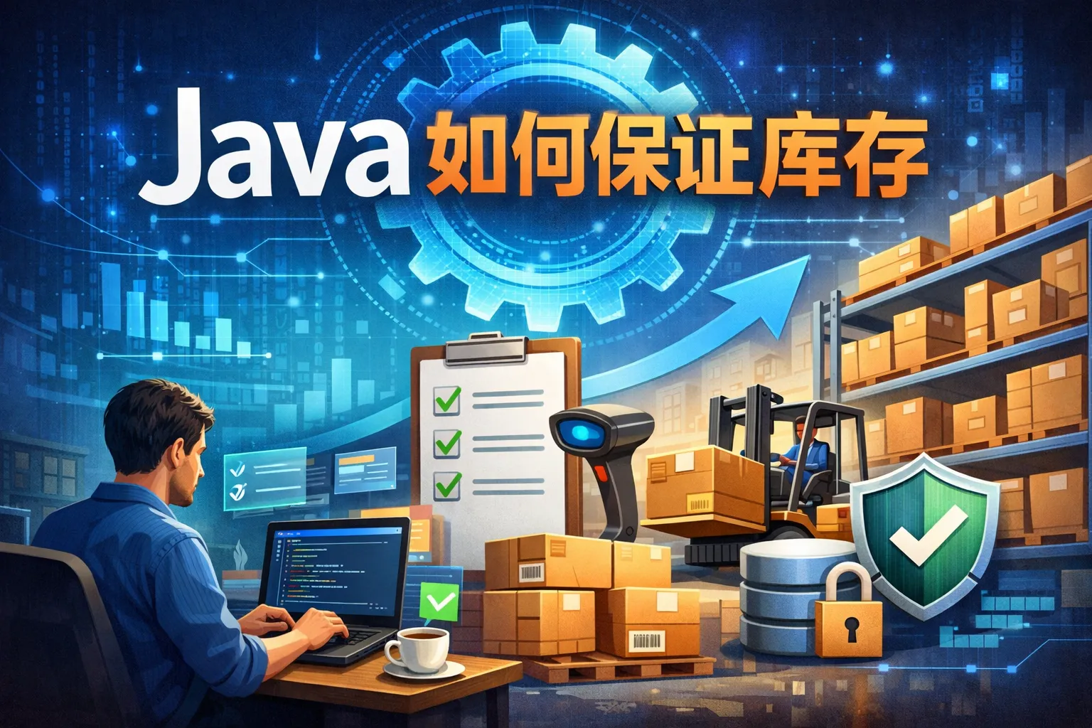 java如何保证库存