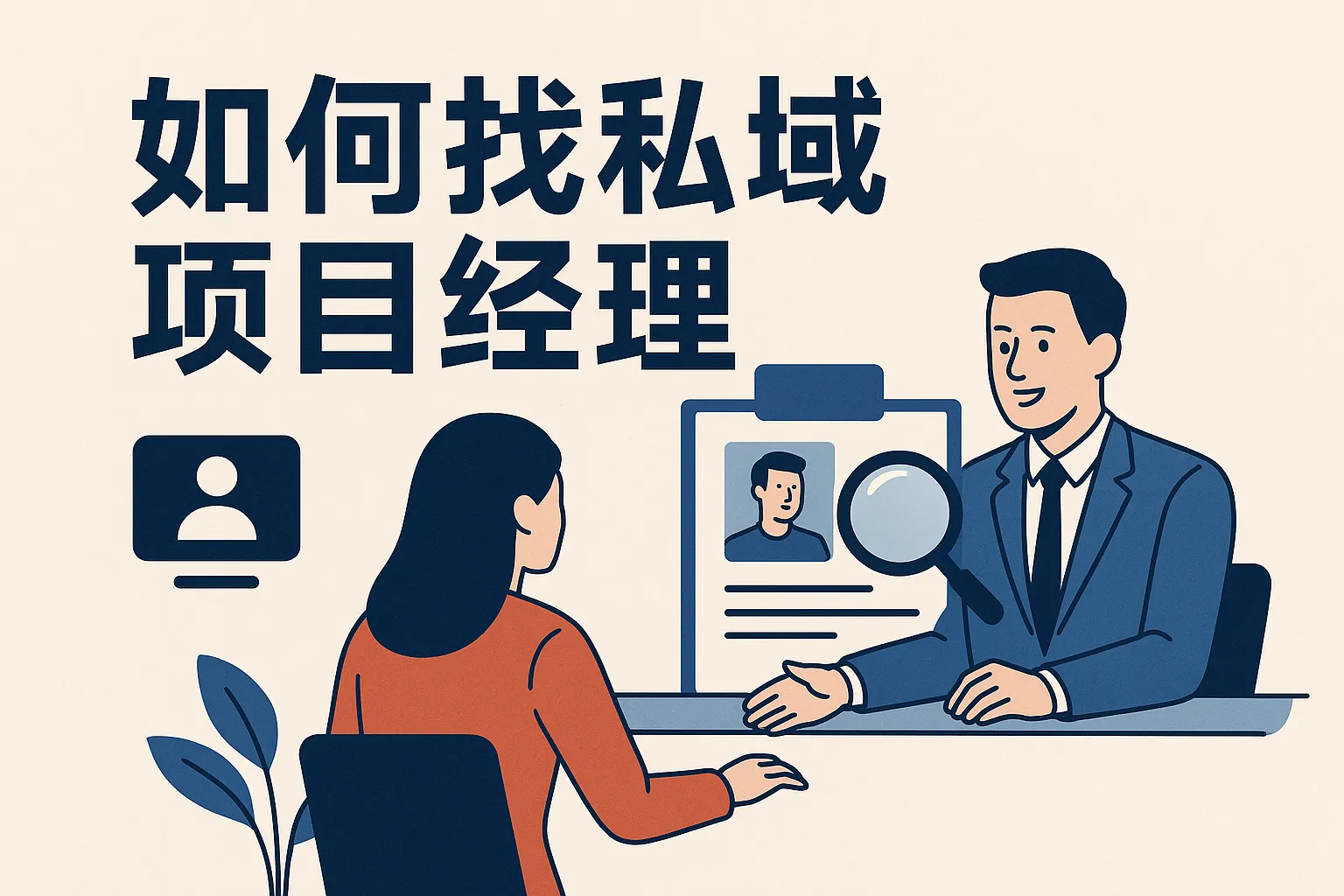 如何找私域项目经理