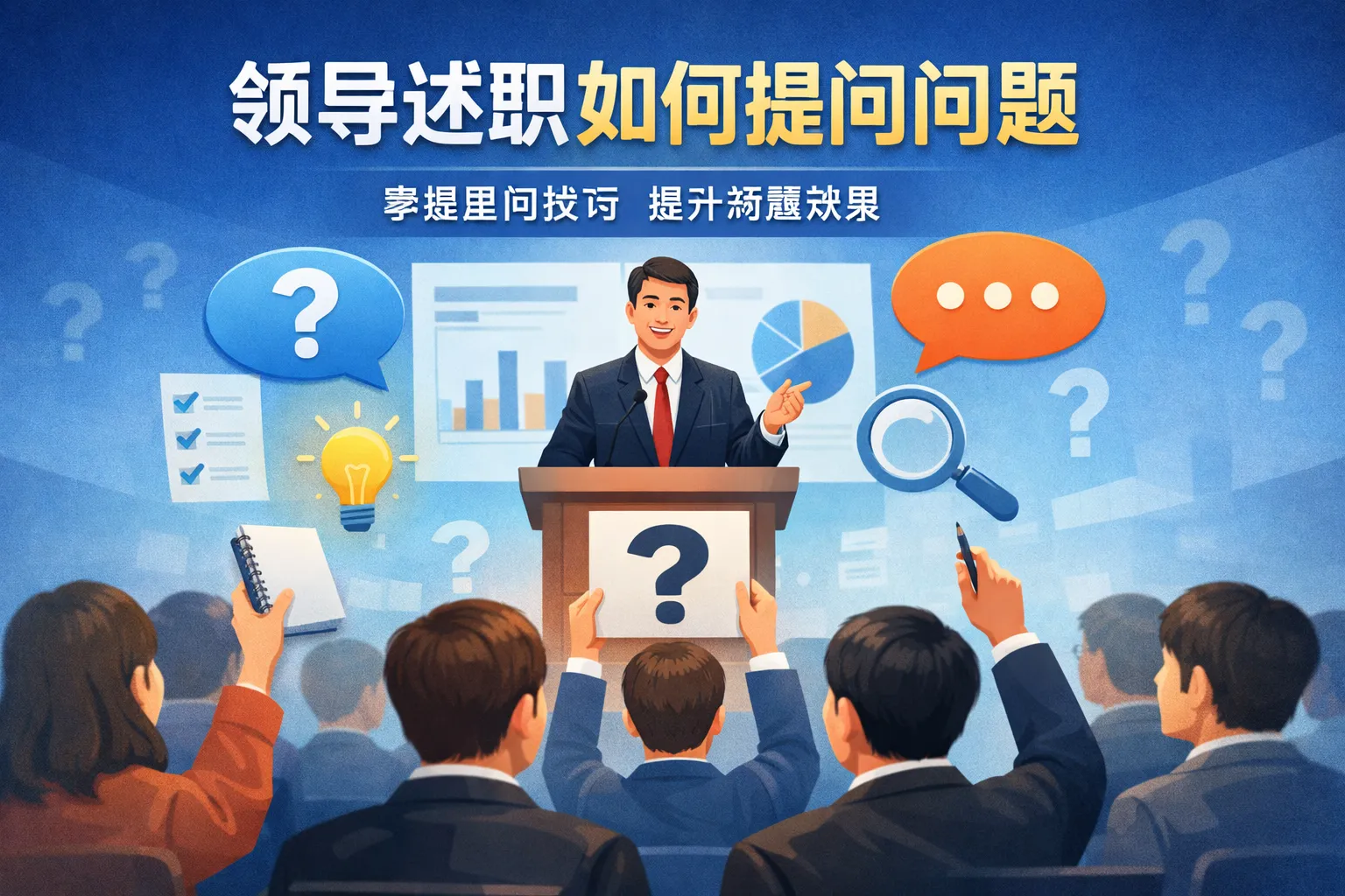 领导述职如何提问问题