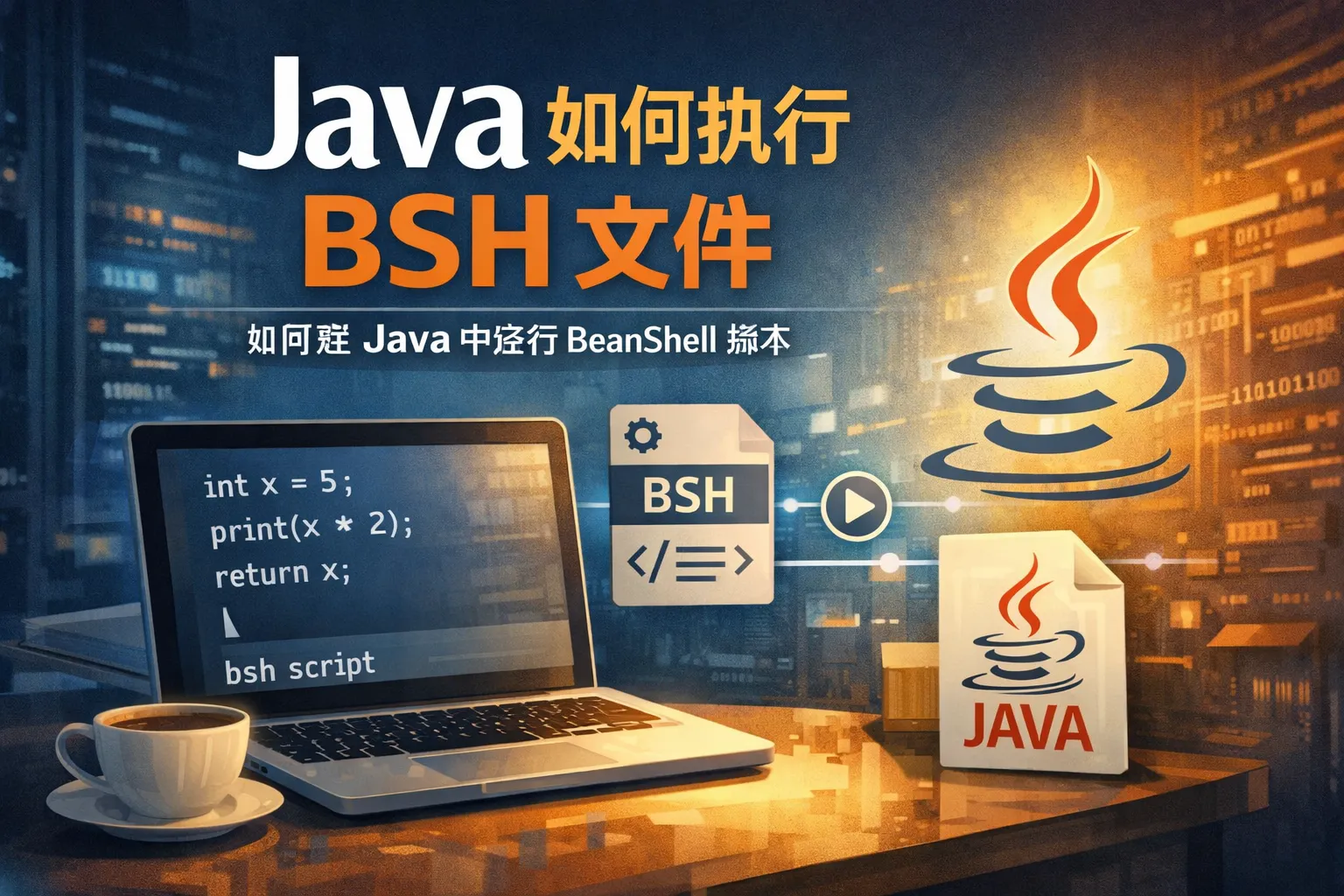 java如何执行bsh文件
