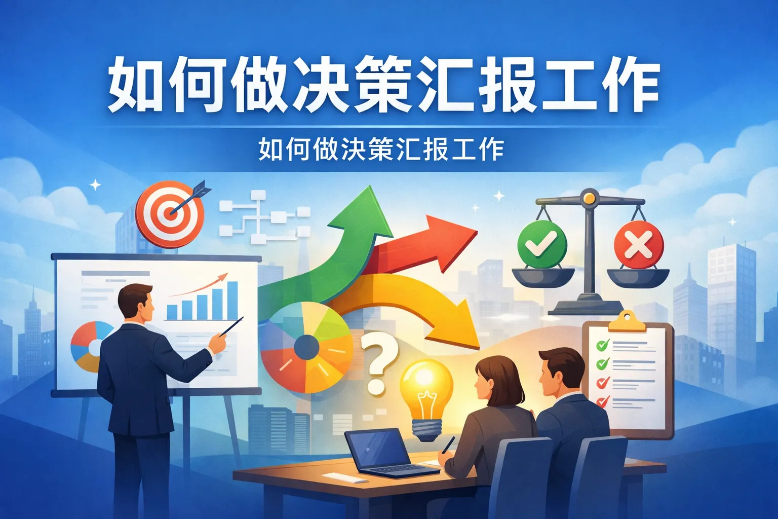 如何做决策汇报工作