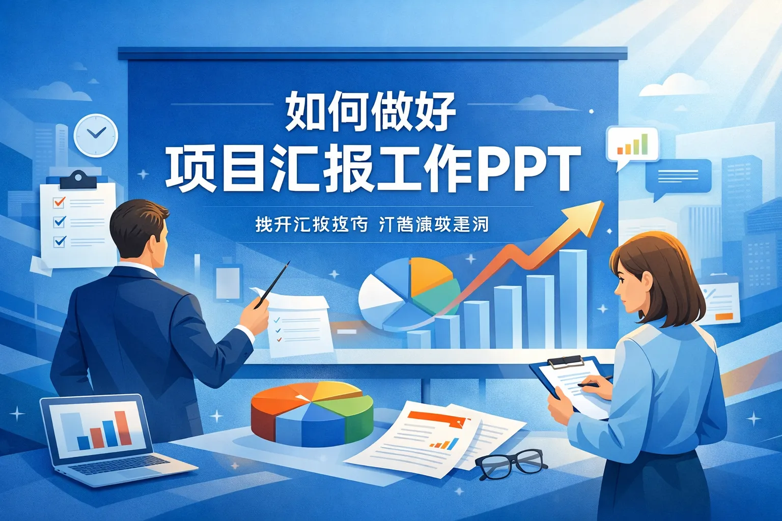 如何做好项目汇报工作ppt