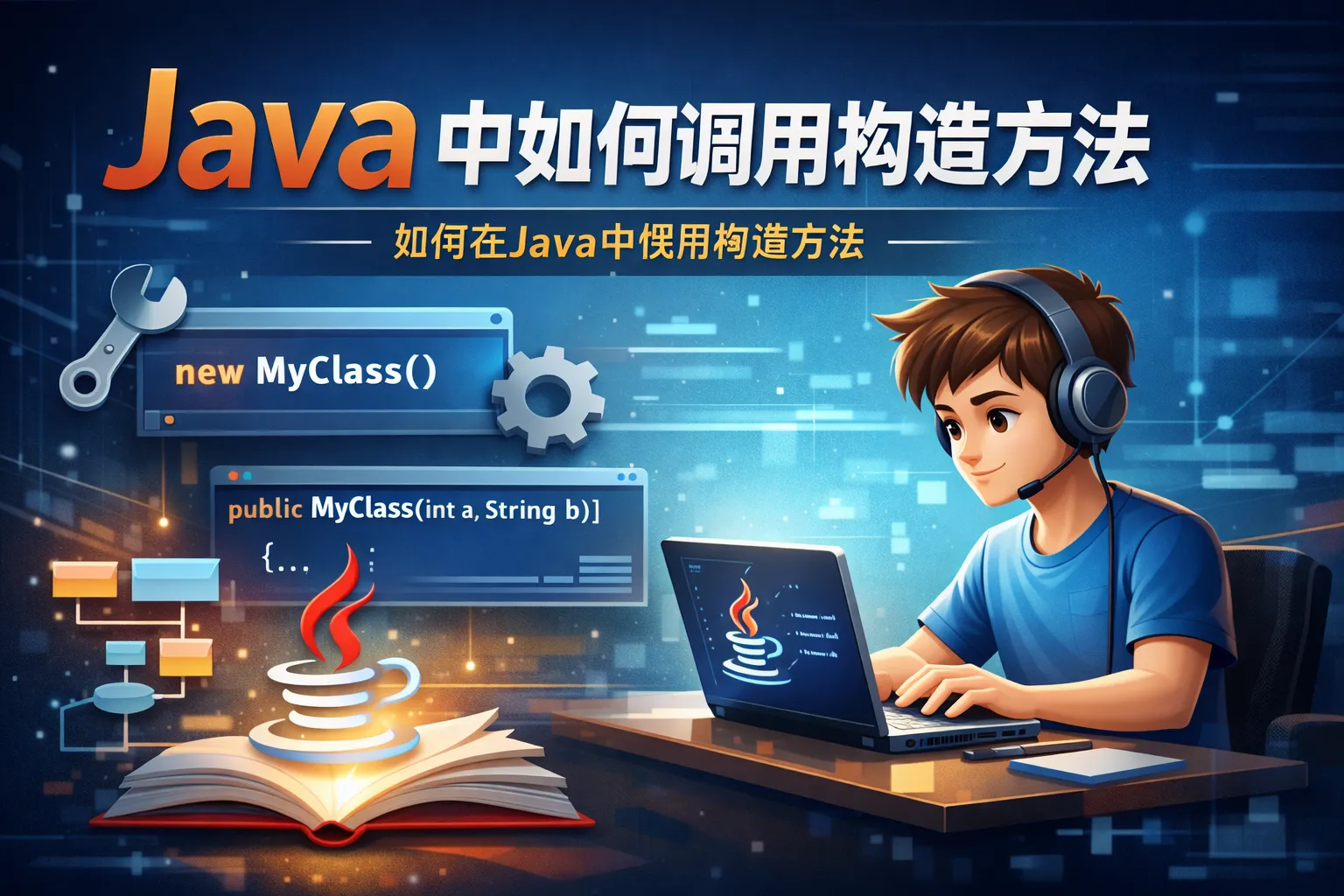 java中如何调用构造方法