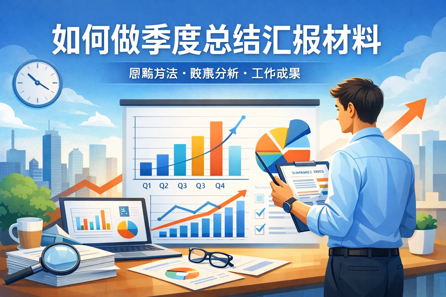 如何做季度总结汇报材料