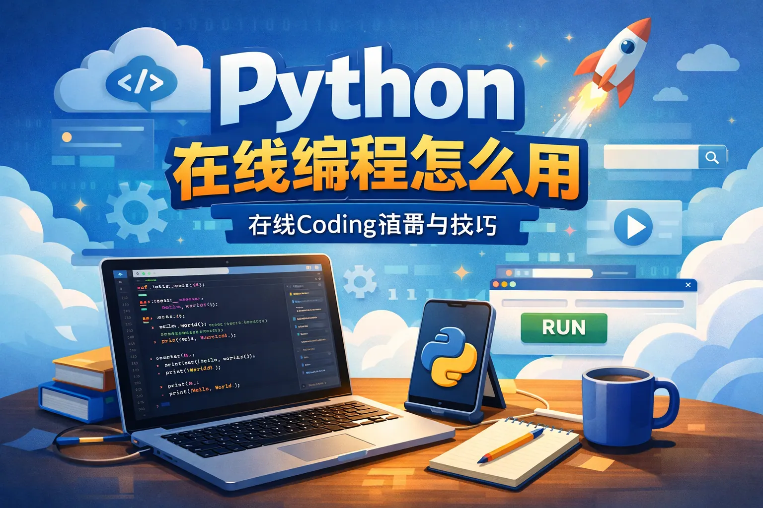 python在线编程怎么用
