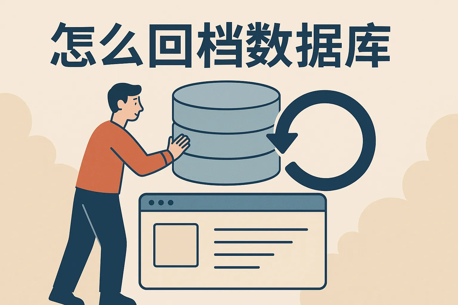 怎么回档数据库