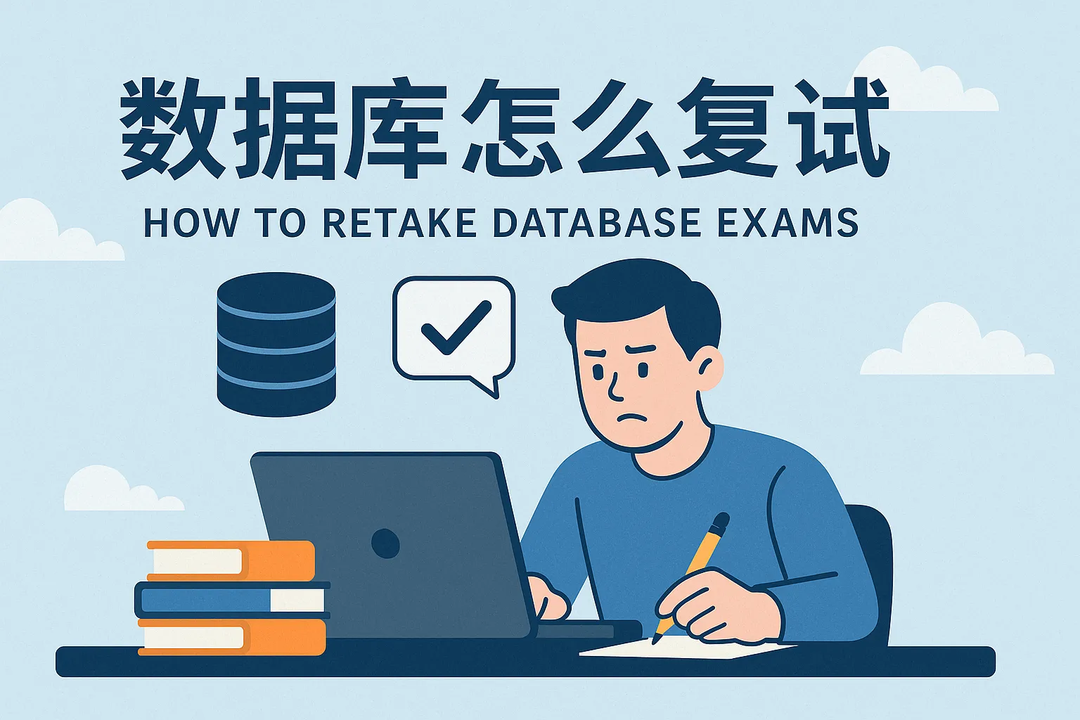 数据库怎么复试