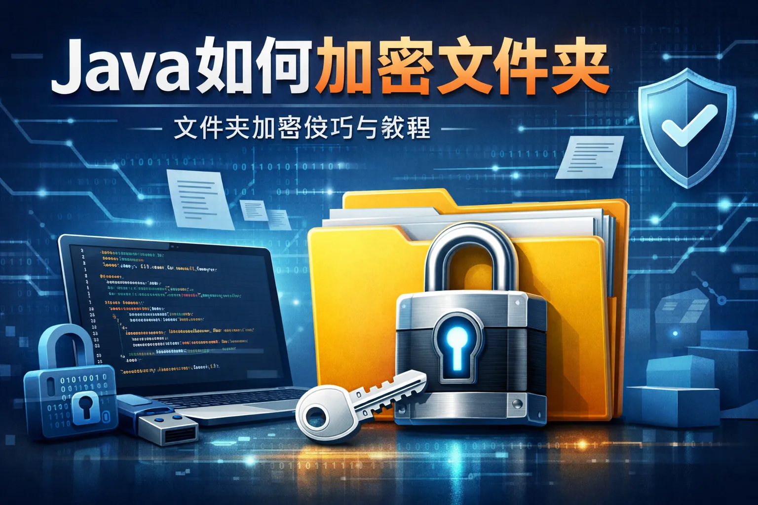 java如何加密文件夹