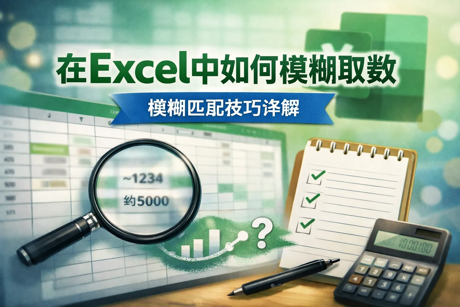 在excel中如何模糊取数