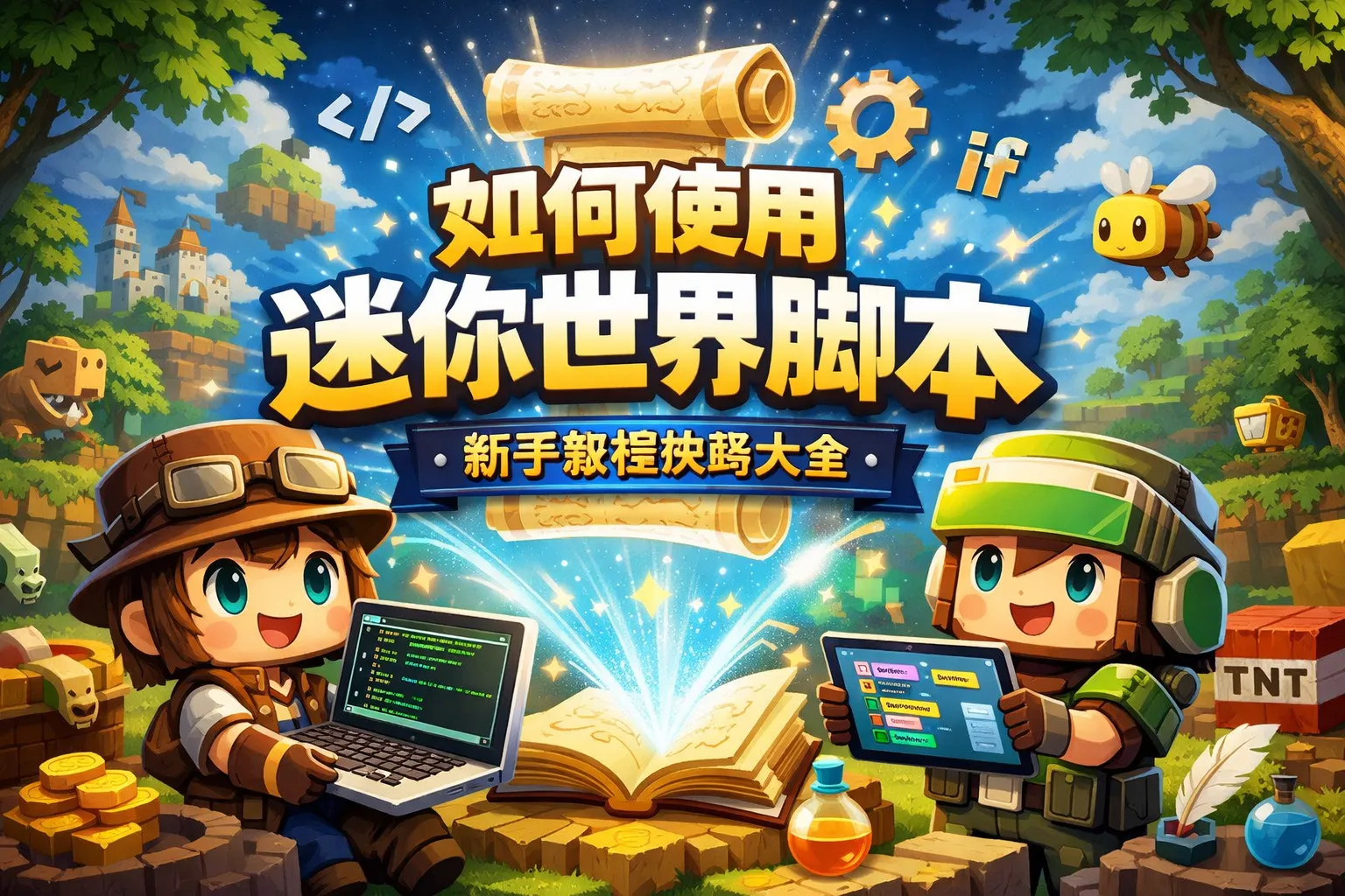 如何使用迷你世界脚本