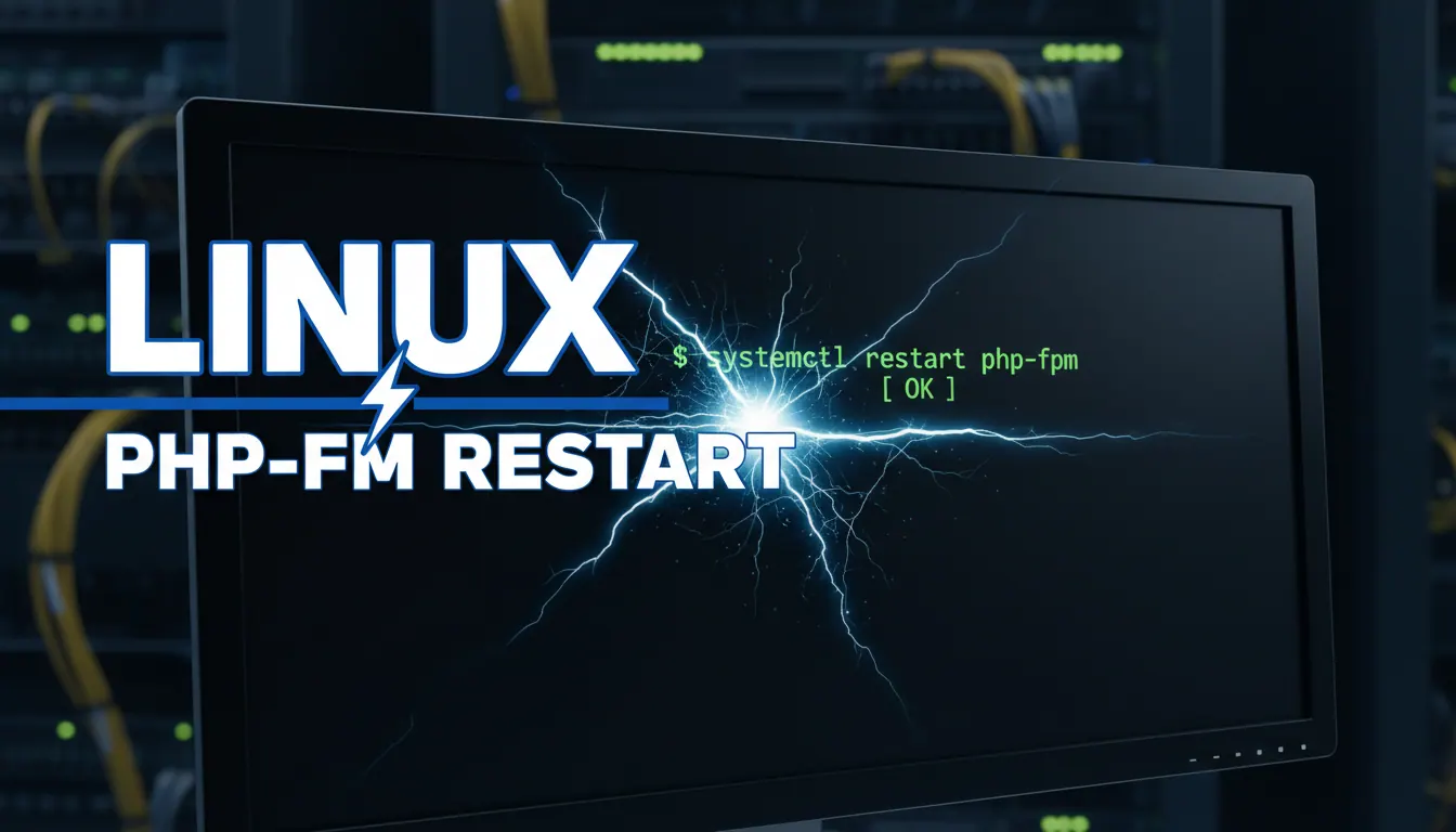 linux如何重启php fpm