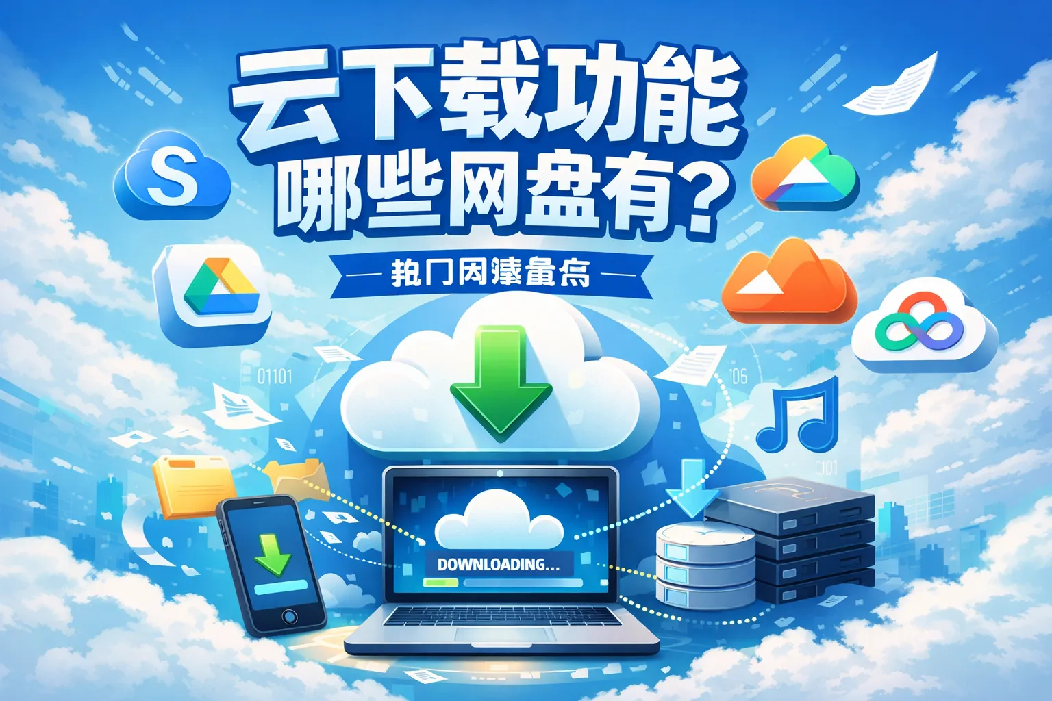 云下载功能哪些网盘有
