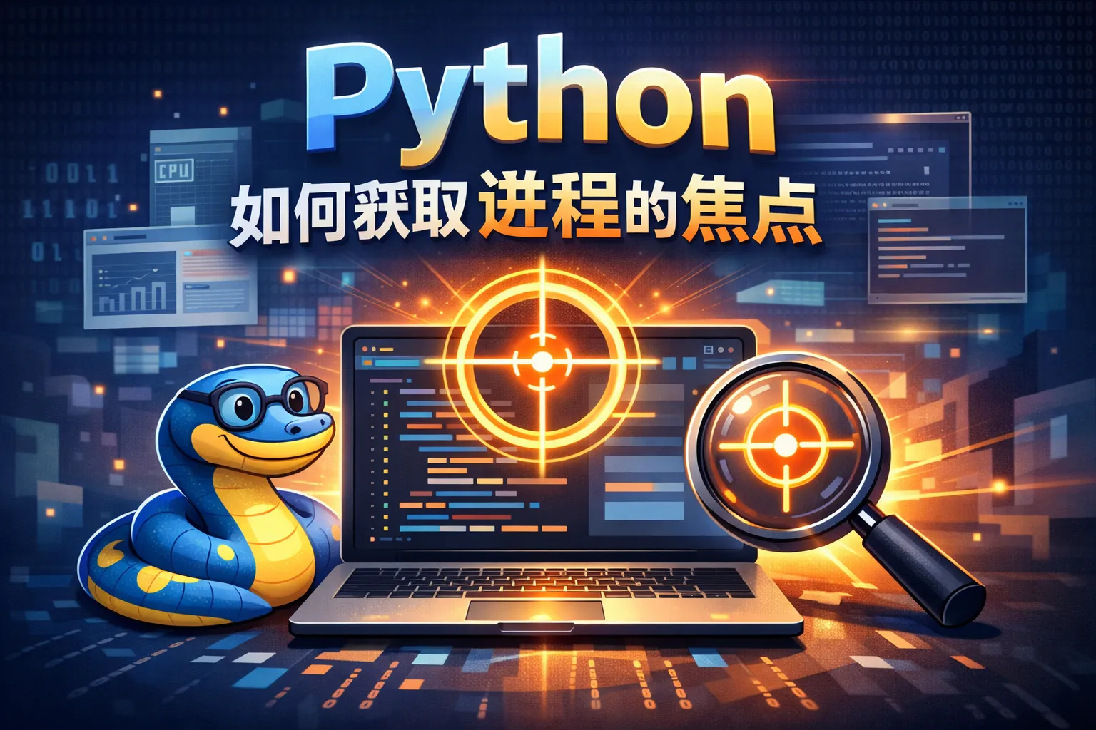 python如何获取进程的焦点