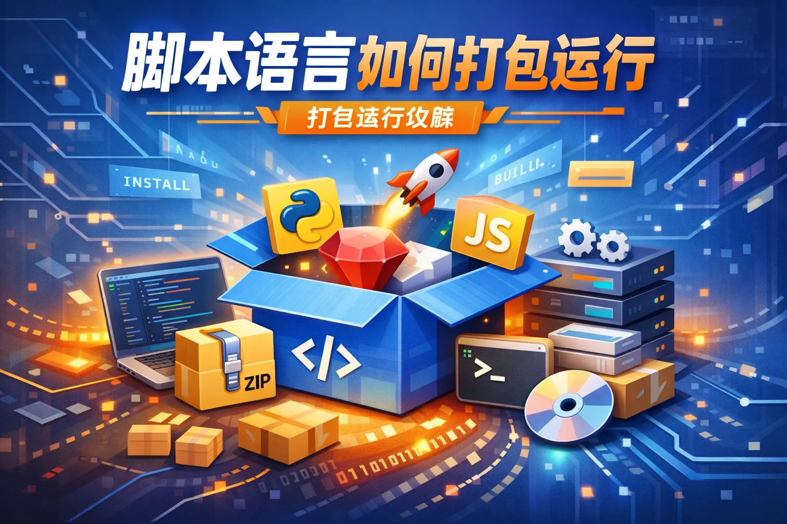 脚本语言如何打包运行