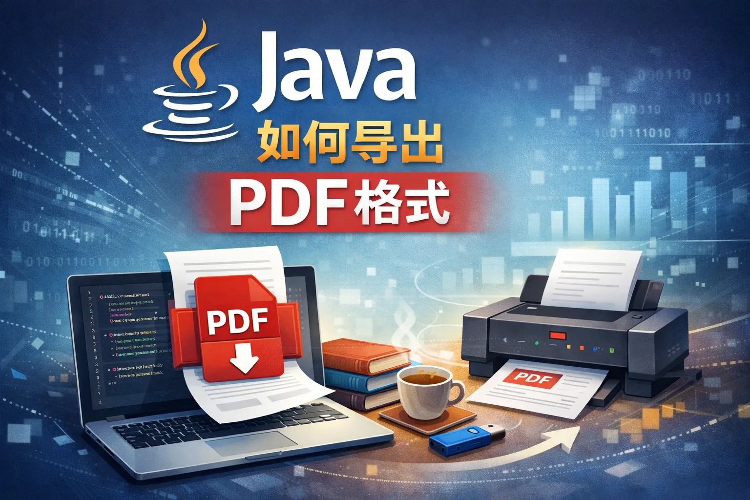 java如何导出pdf格式