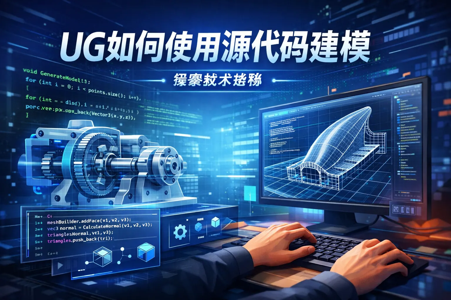 ug如何使用源代码建模
