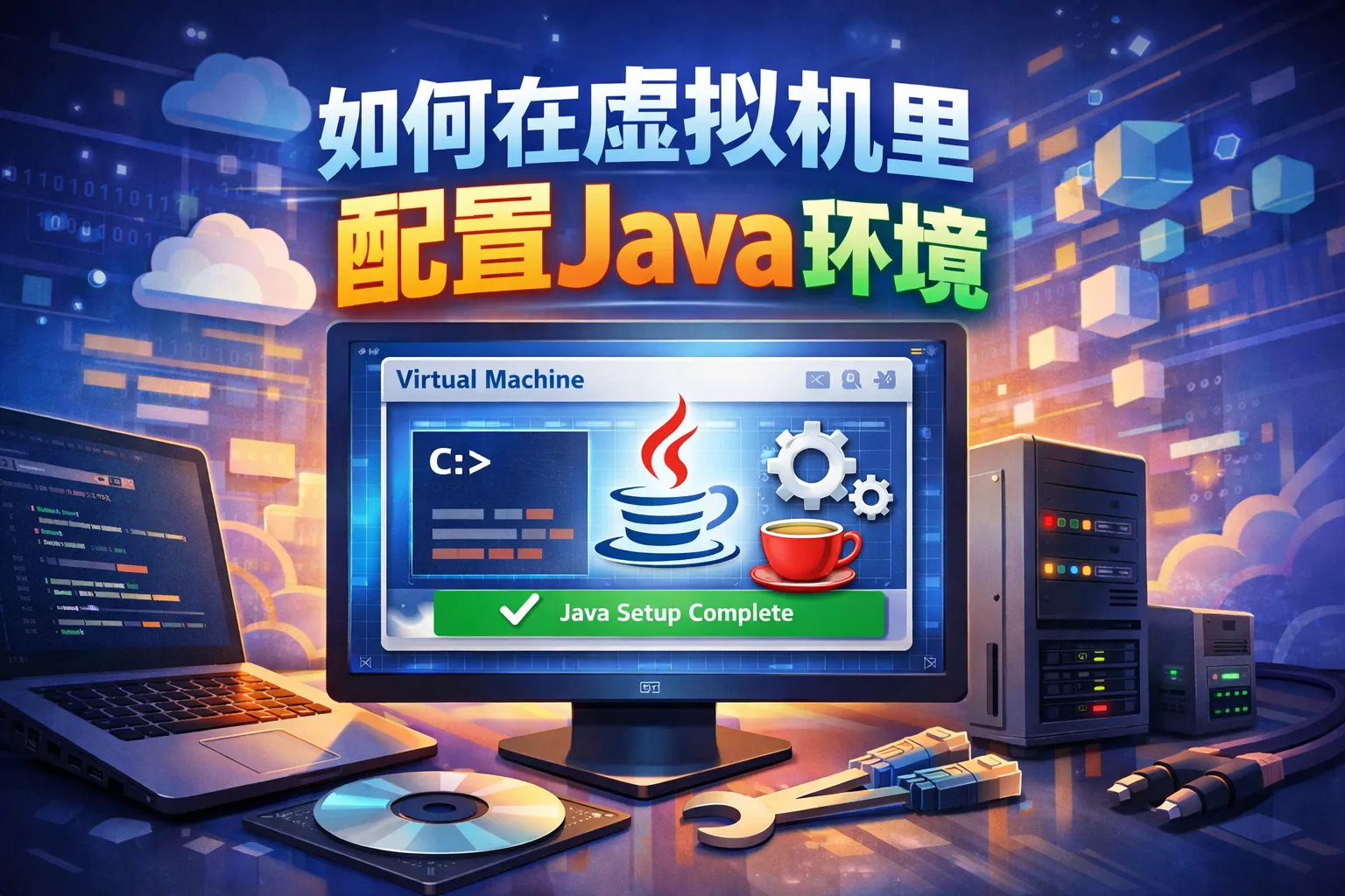 如何在虚拟机里配置java环境