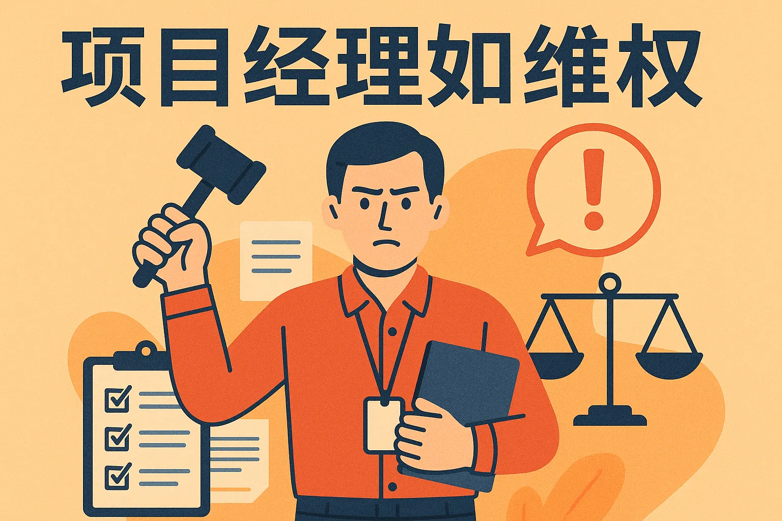 项目经理如何维权
