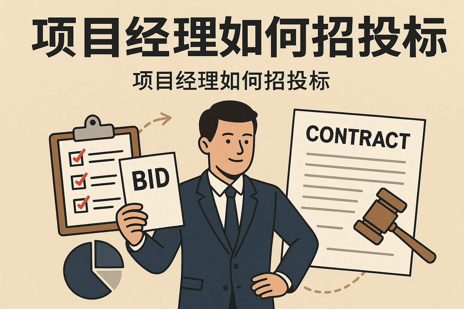 项目经理如何招投标