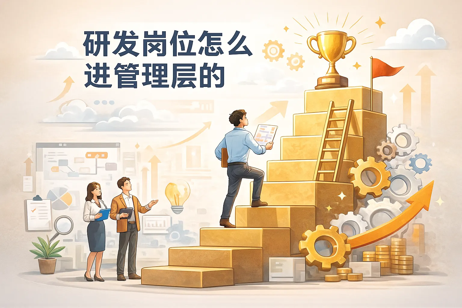 研发岗位怎么进管理层的
