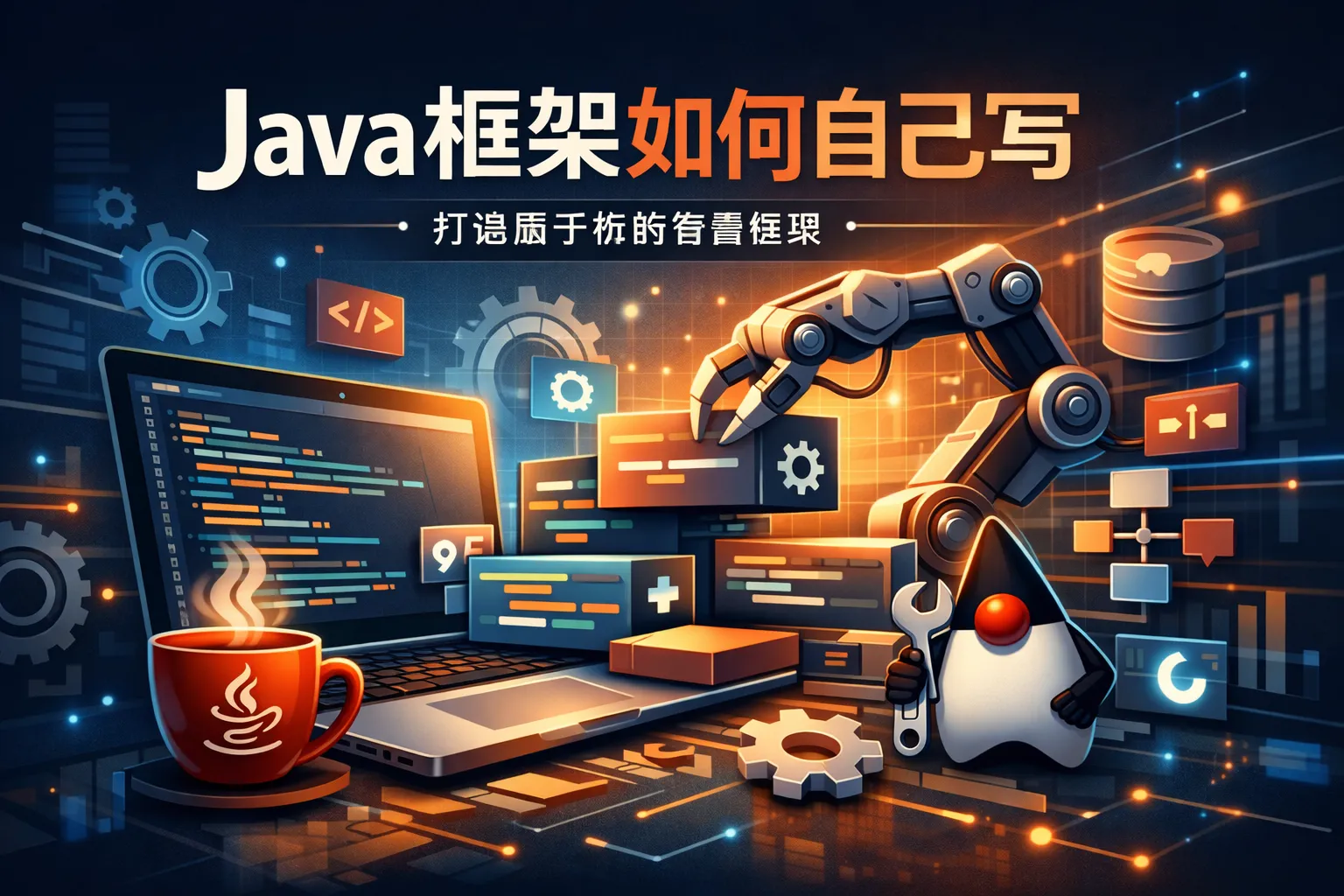 java框架如何自己写