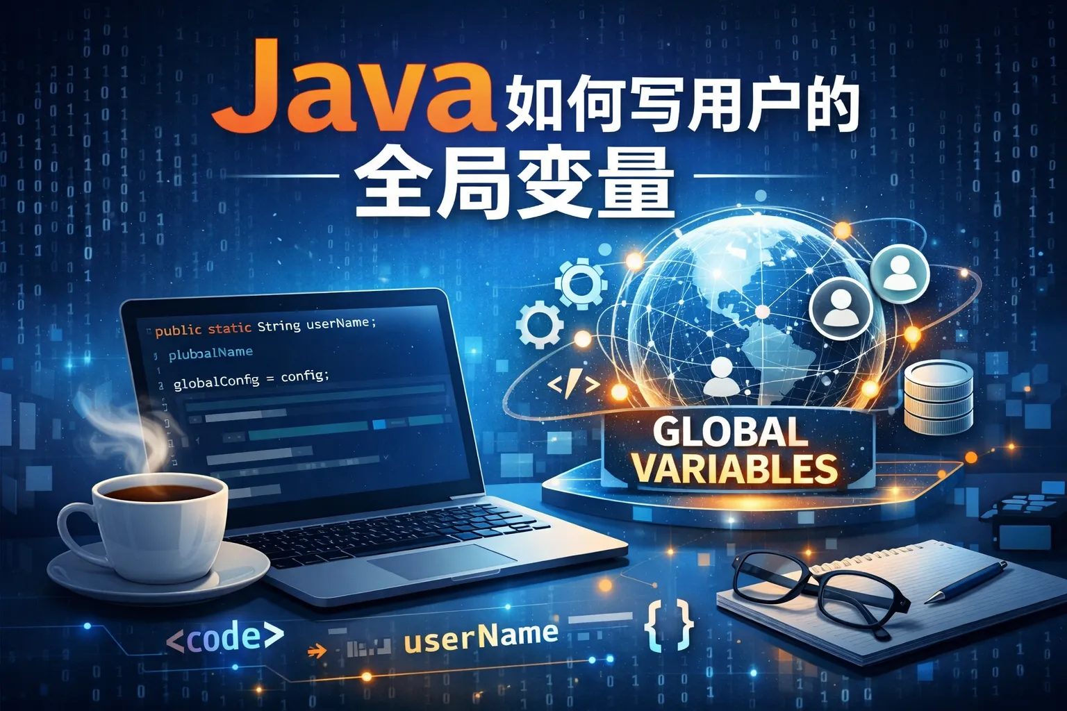 java如何写用户的全局变量