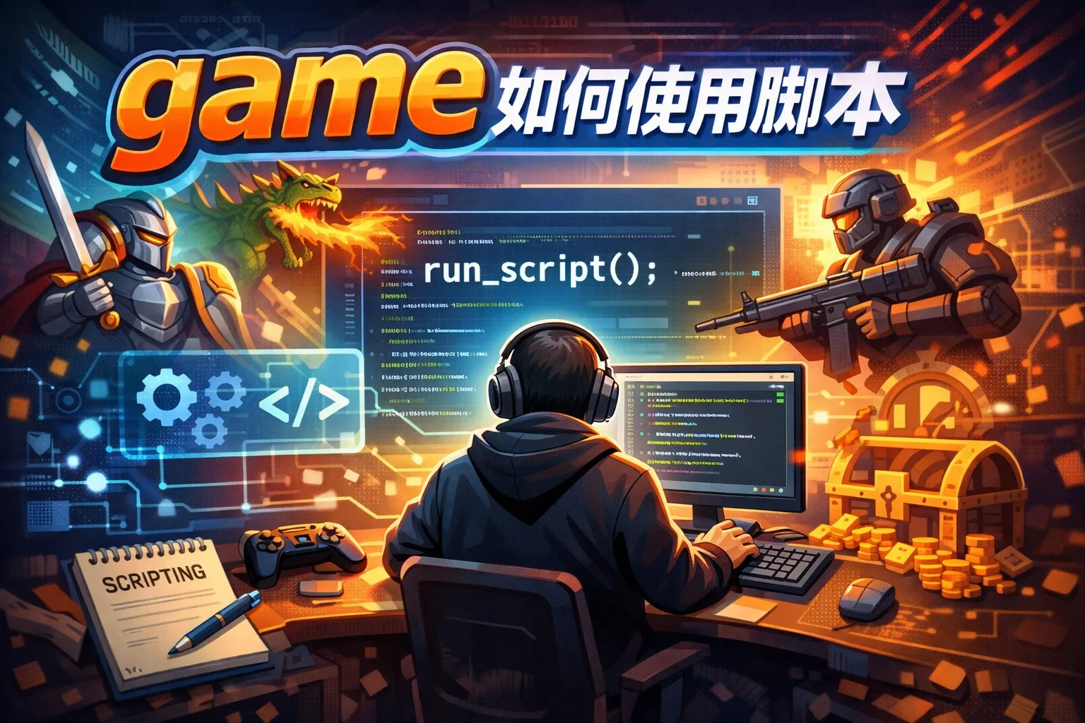 game如何使用脚本