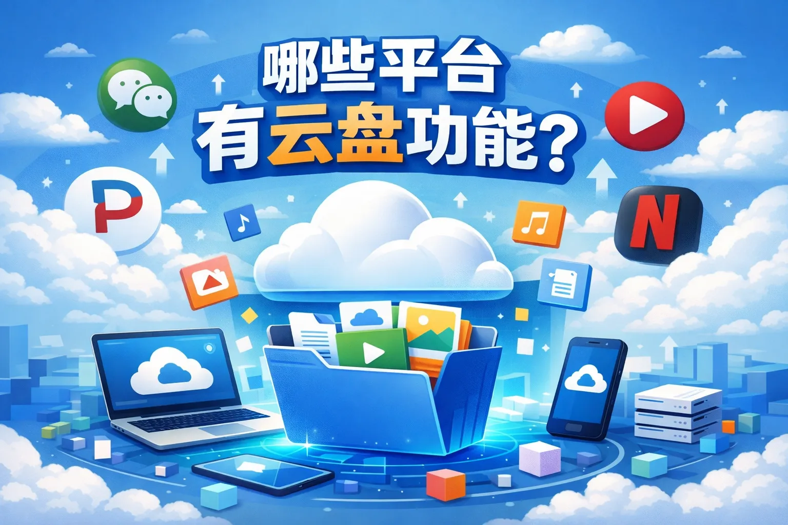 哪些平台有云盘功能