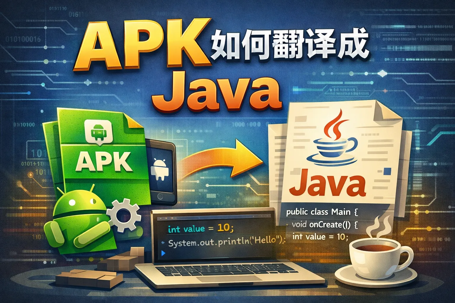 apk如何翻译成java