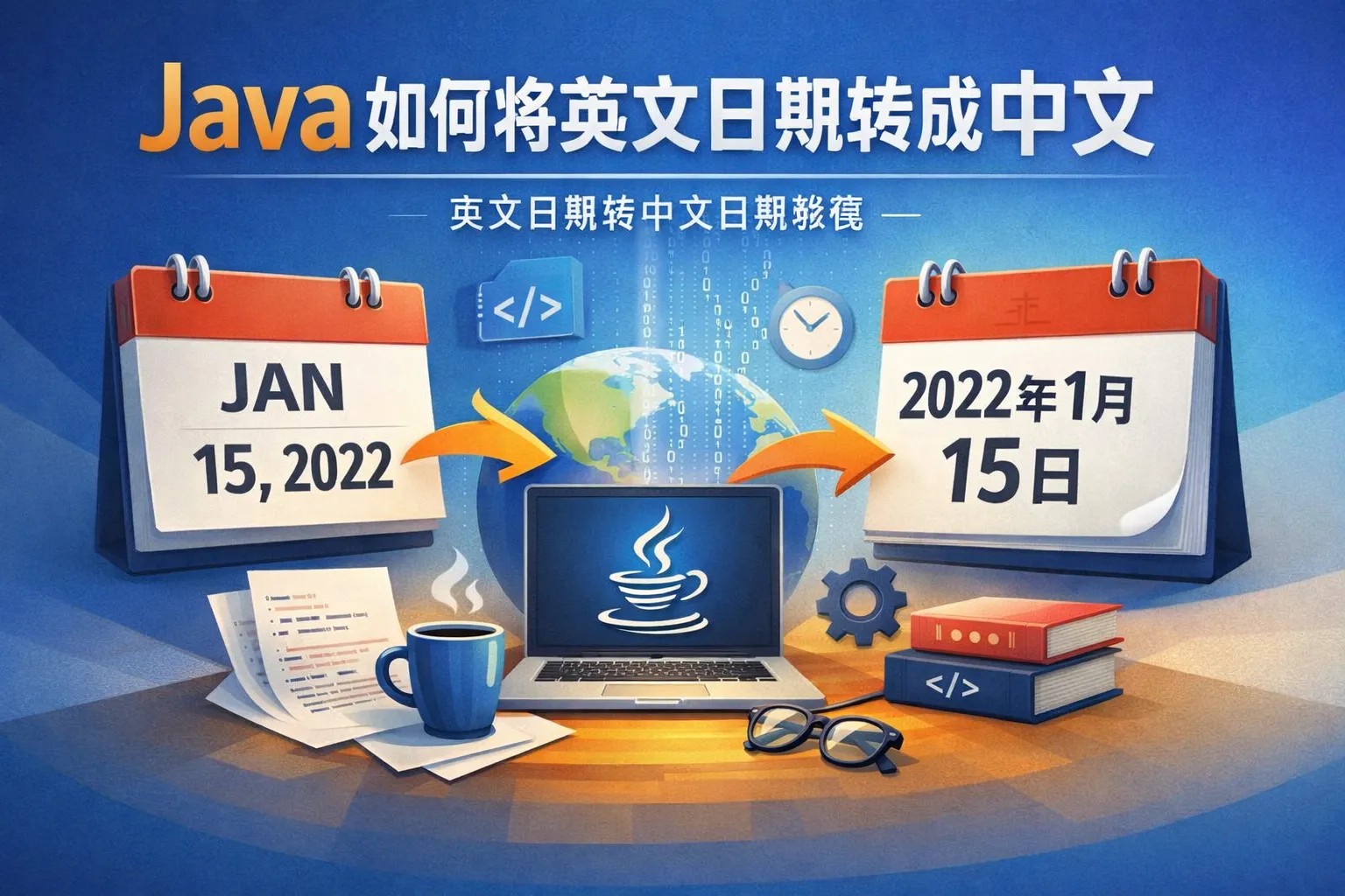 java如何将英文日期转成中文