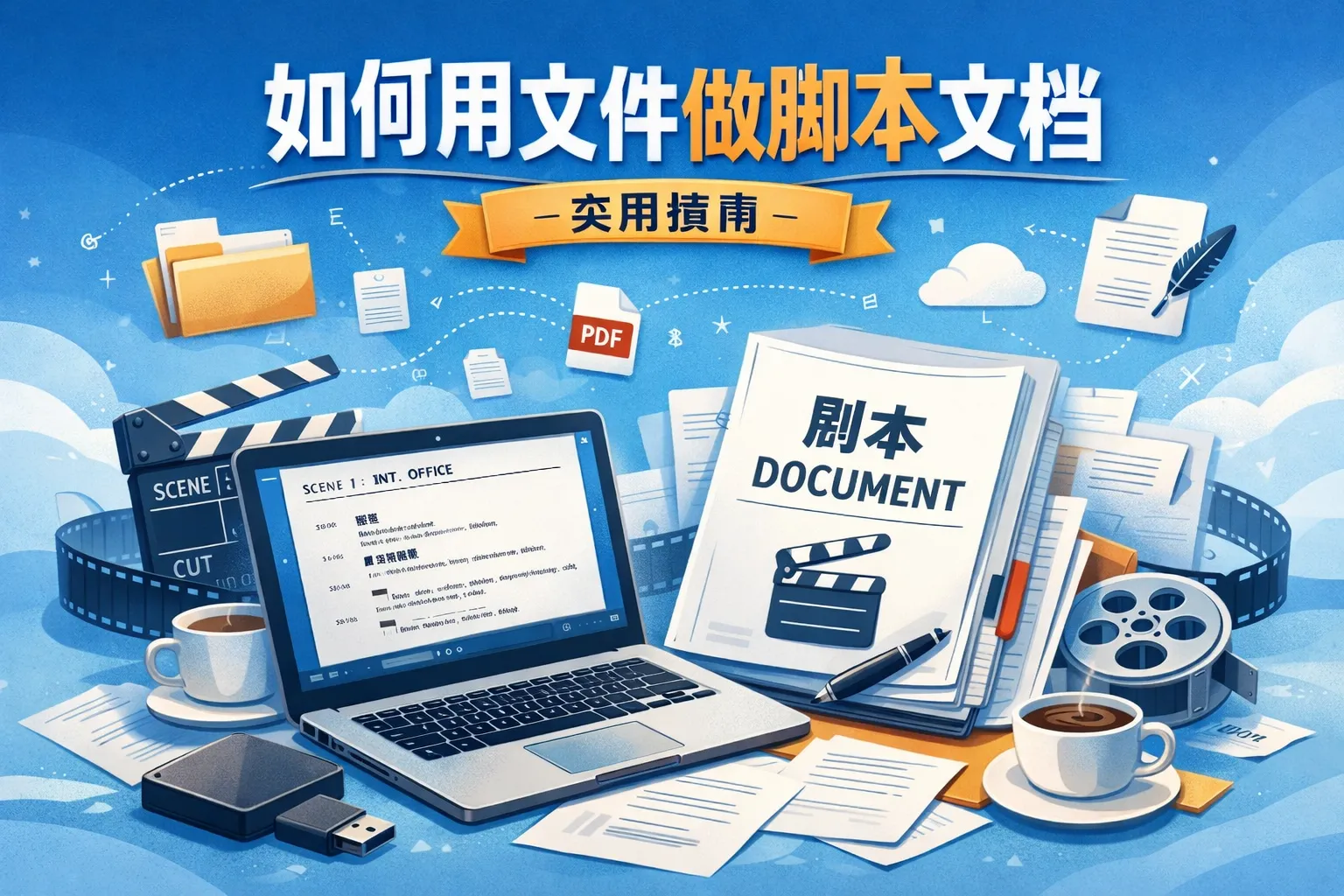 如何用文件做脚本文档