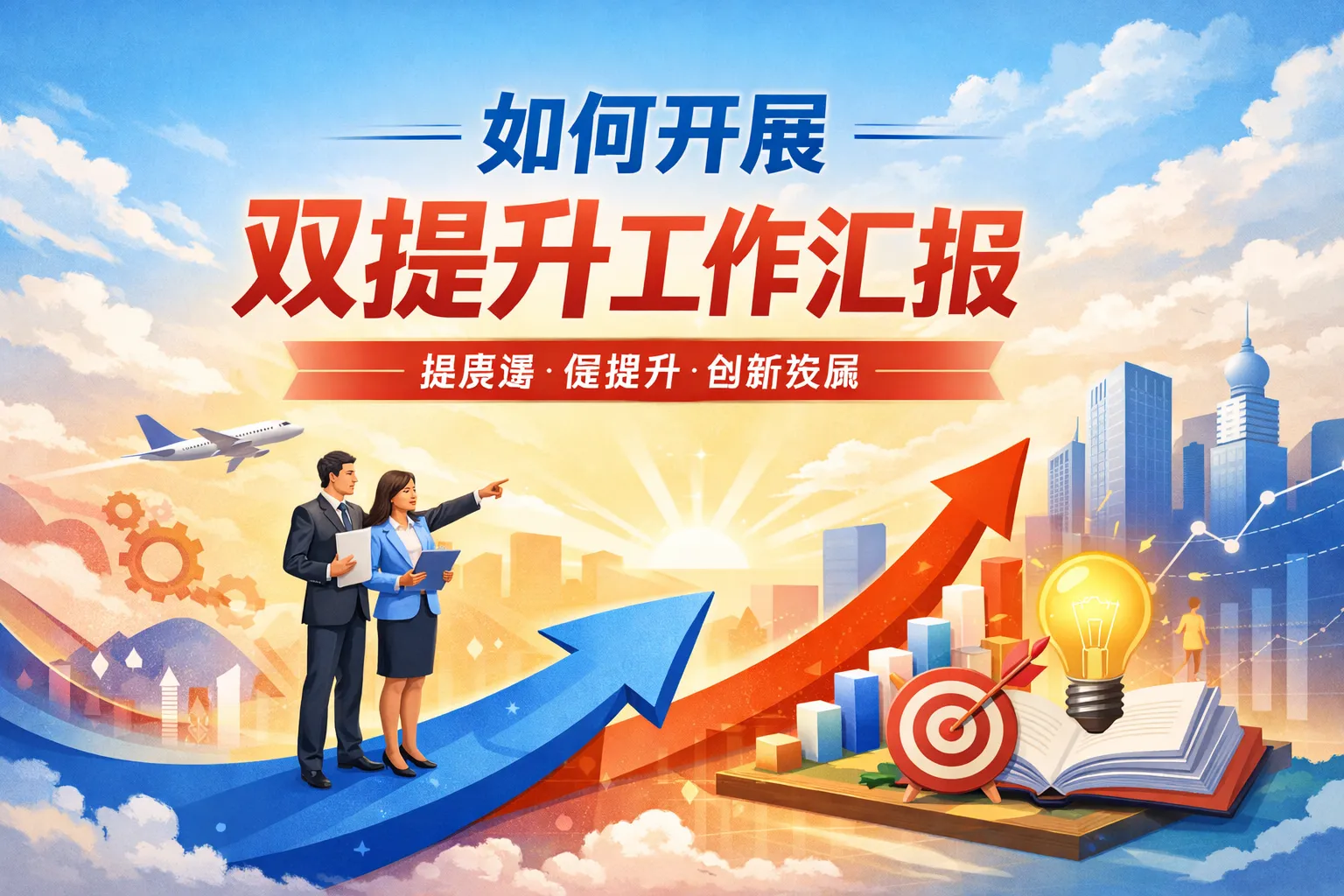 如何开展双提升工作汇报