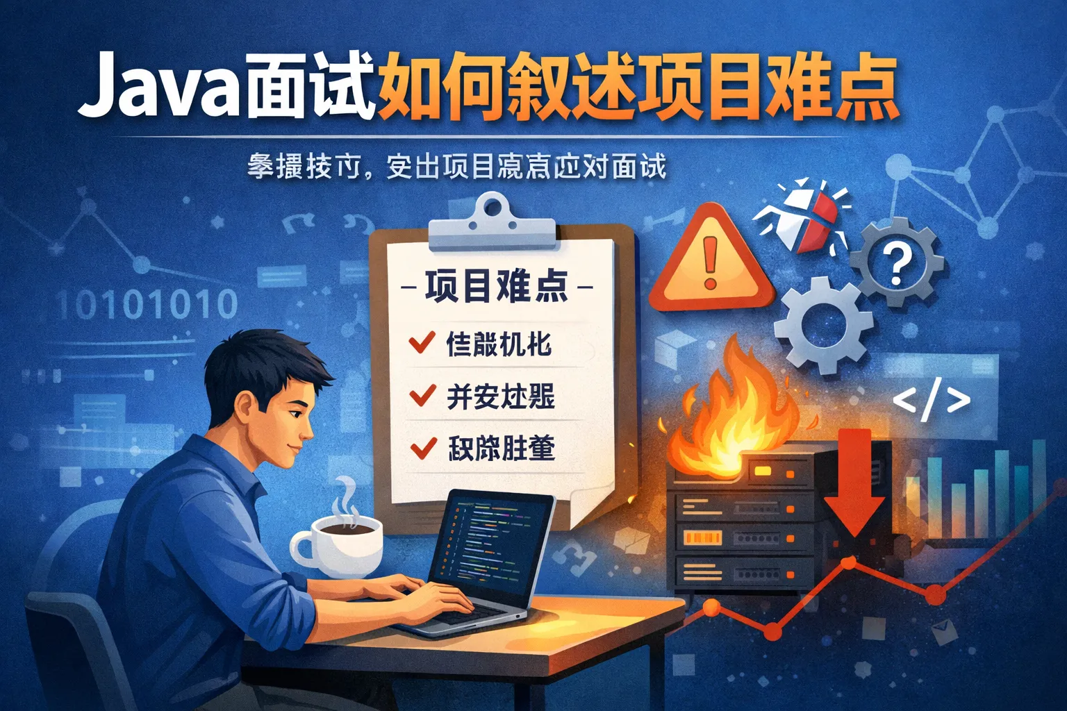 java面试如何叙述项目难点