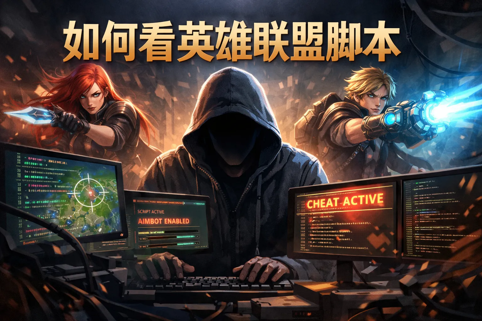 如何看英雄联盟脚本