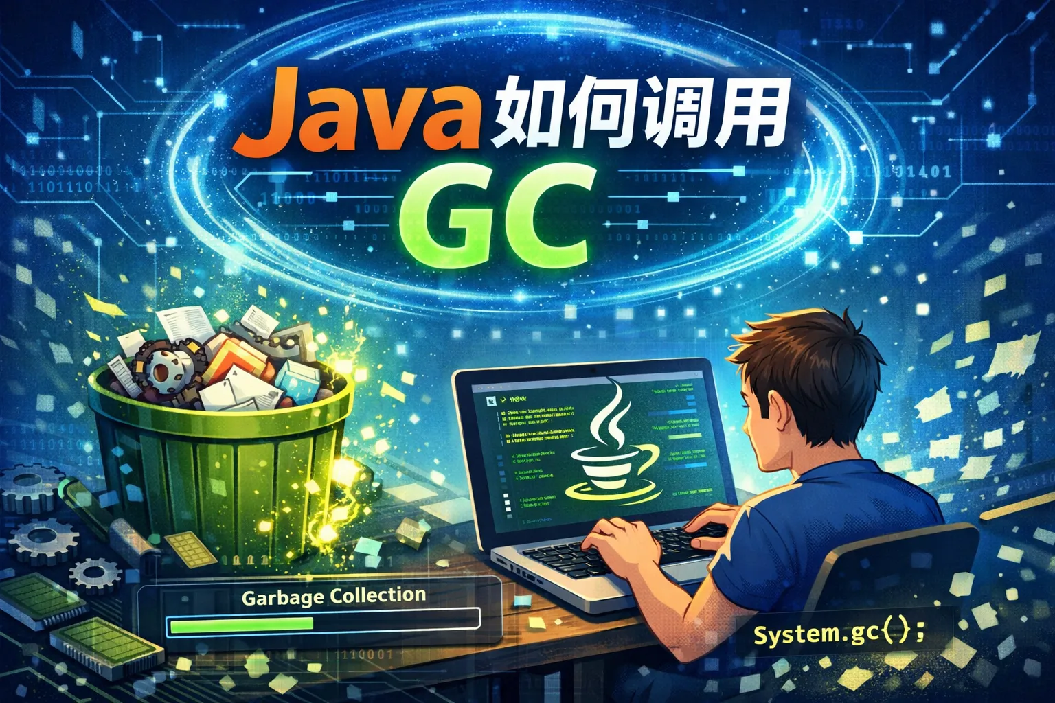 java如何调用gc