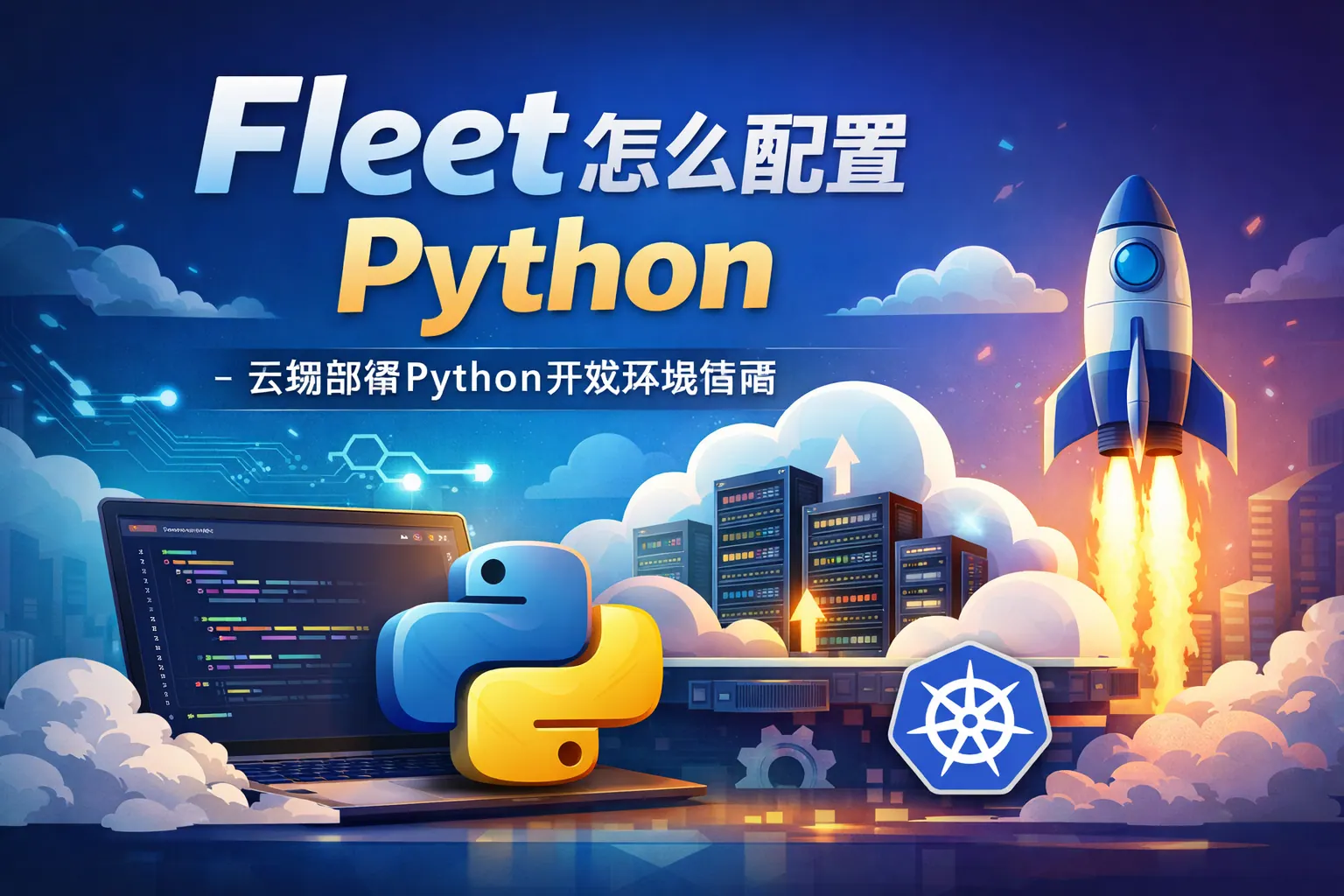 fleet怎么配置Python