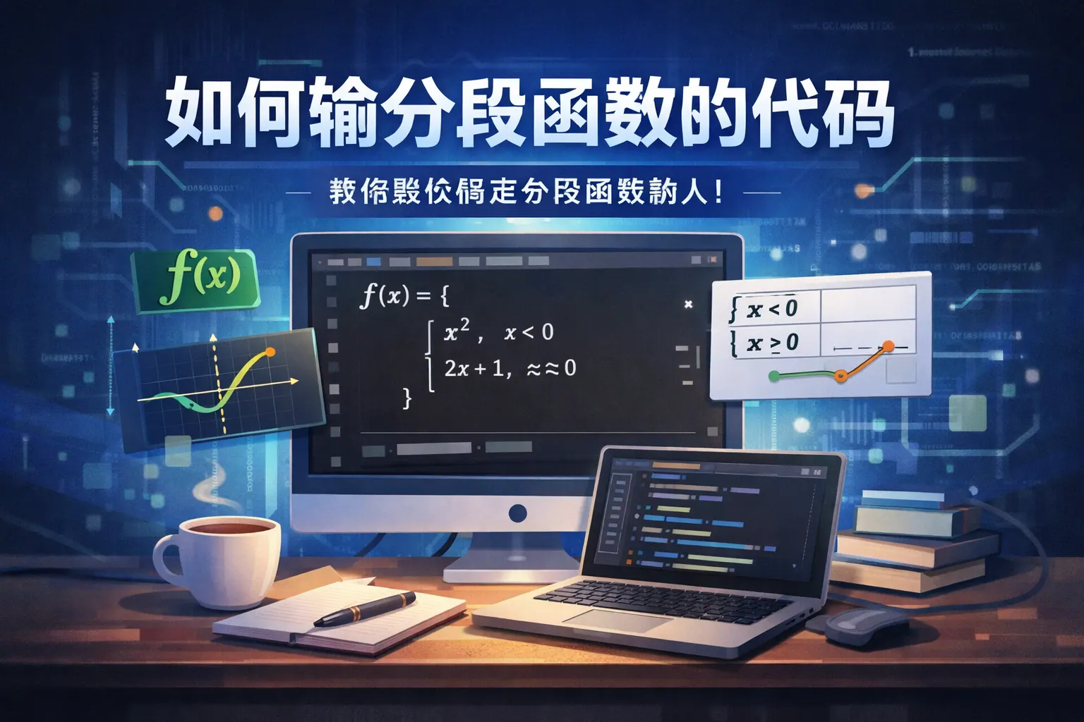 如何输分段函数的代码