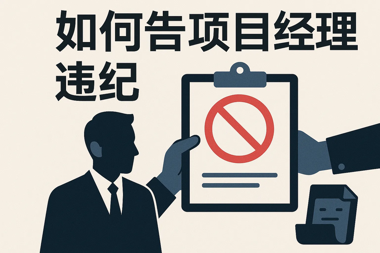 如何告项目经理违纪