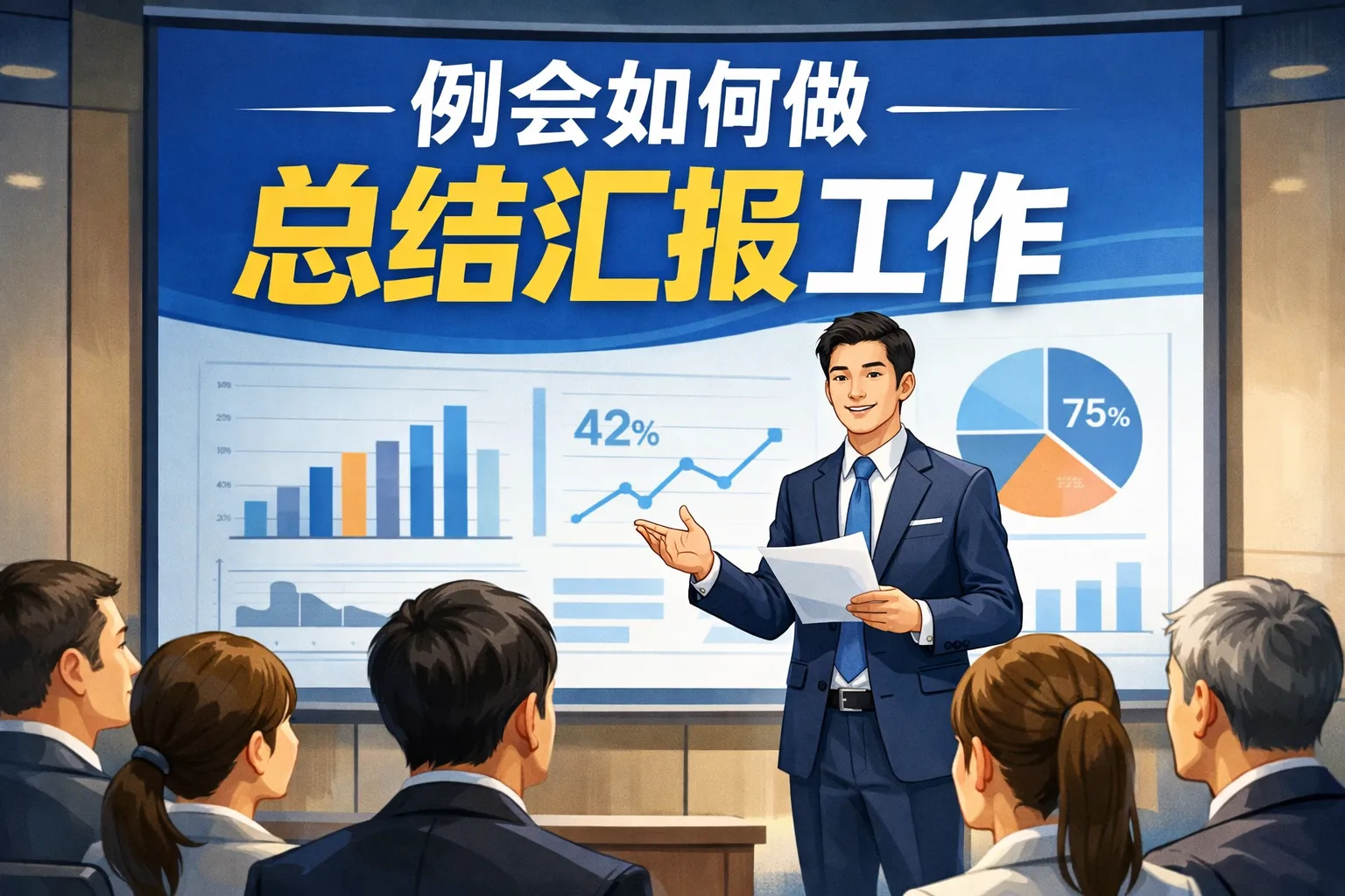 例会如何做总结汇报工作