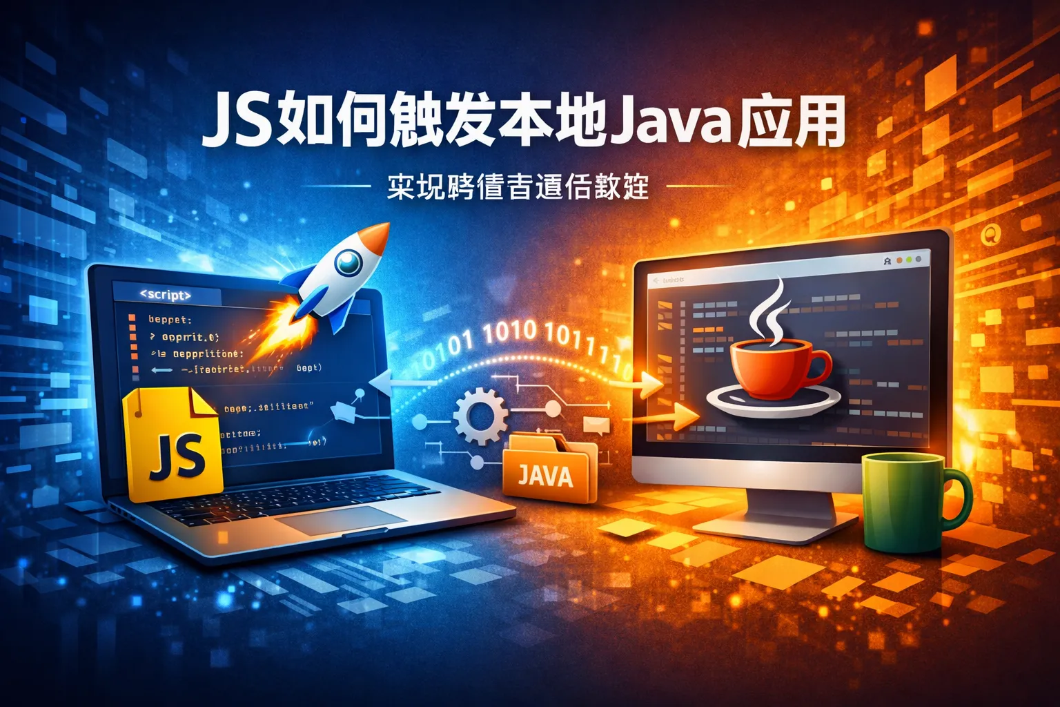 js如何触发本地java应用
