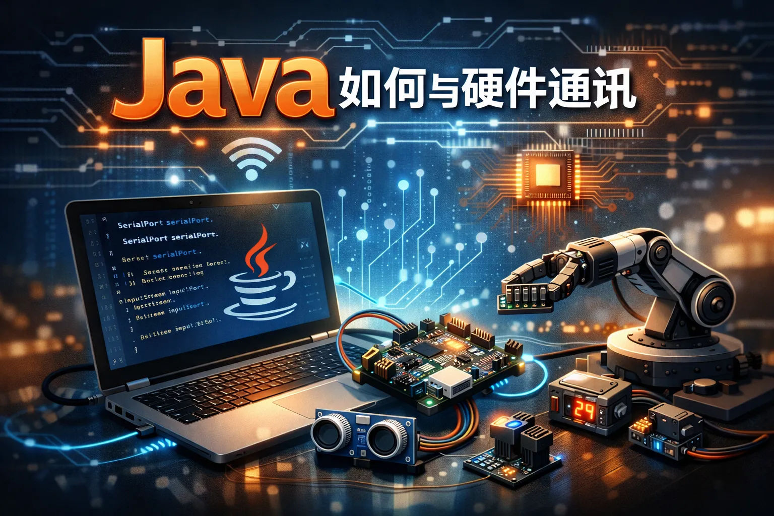 java如何与硬件通讯