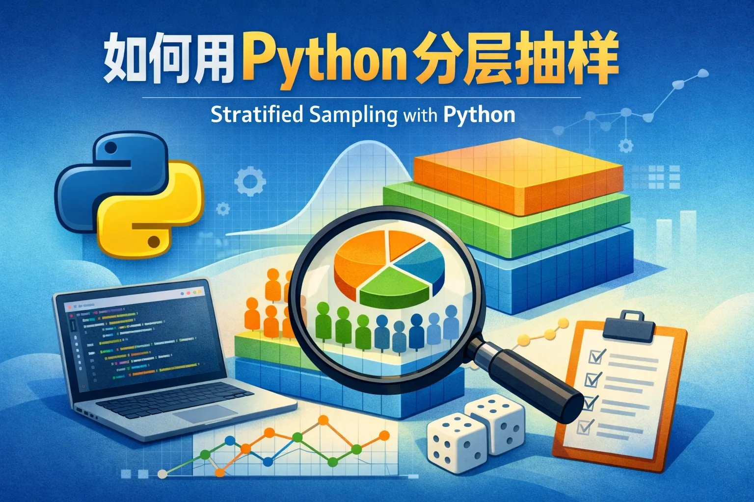 如何用python分层抽样