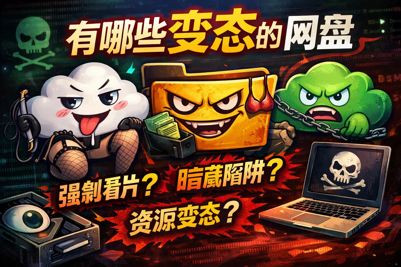 有哪些变态的网盘