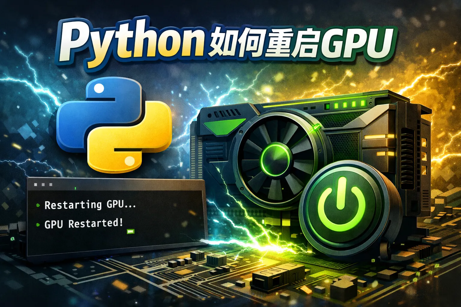 python如何重启gpu